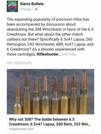 Como muchos ya sabemos el AR10 se desarrollo primero en los años 50 para el calibre 7.62x51/308 winchester 90