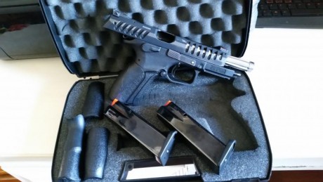 Oportunidad, en venta Grand Power X.Calibur con 6 cargadores, dos de ellos nuevos y funda de extracción 02