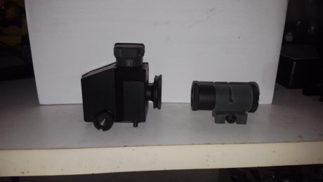 Se vende kit nuevo a estrenar de dipoter y tunel marca walther procedentes de una kk sport club de carril 01