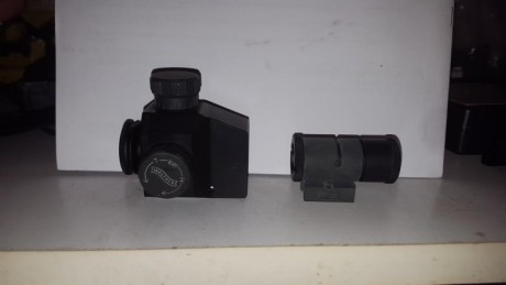 Se vende kit nuevo a estrenar de dipoter y tunel marca walther procedentes de una kk sport club de carril 00