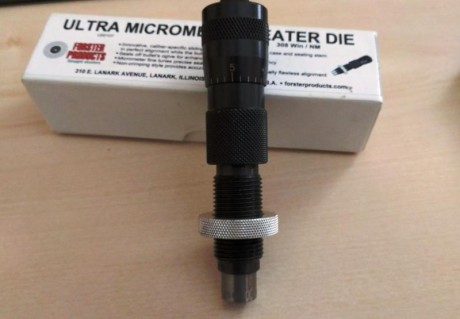 Hola Vendo los siguientes Dies:

* Die Micrometrico de Forster (Seater Die) en calibre 308.

* Die Redding 01