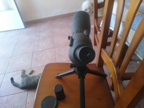 Vendo telescopio modelo expo T-23, diametro 65 mm, zoom ocular 15X30X45, tiene alargador frontal para 00