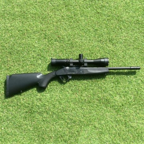 Vendo por no usar.
Cañón corto 38cm
Apenas he tirado una caja de balas y he sido el primer comprador.
Incluye 12