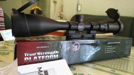 Venta visor nuevo, Leapers MIL-DOP 3-9x50 con soporte incluido.
68E con portes incluidos dentro de la 00