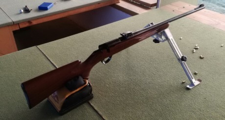 Un amigo vende estas dos carabinas Anschütz: 

- Modelo 1913
   - Culata Precis para tendido, B.R., Mini 00