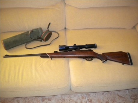 hola un amigo vende un rifle máuser 66s calibre 300wm con monturas apel originales y visor swarovski 1,5-6x42 02