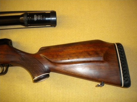 hola un amigo vende un rifle máuser 66s calibre 300wm con monturas apel originales y visor swarovski 1,5-6x42 12
