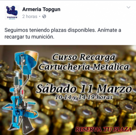 Hola compañeros:
Por medio de este hilo vamos a intentar estar informados de los cursos de recarga que 50