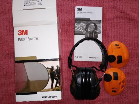 Vendo estos espectaculares cascos Peltor SportTac totalmente nuevos sin estrenar,dispongo de varios juegos,se 00