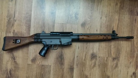   Vendo Cetme modelo C, cal. 307 W con correa, bípode y soporte original para mira telescópic:, un sólo 00