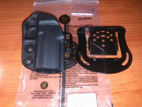 Fundas Vega Holster VKO8 modelo 04  para Glock 17-19-22-23-y modelo 46 para  USP compact y HK P2000.
Sin 01
