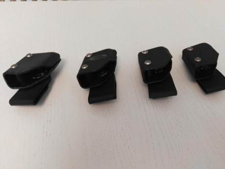 Buenas tardes,

Vendo 4 portacargadores para IPSC,están usados pero en buen estado.
Los dos primeros empezando 01