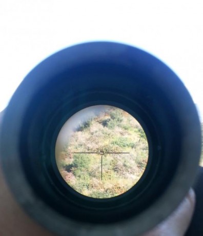 Vendo visor millett DMS 1-4x24 con tubo de 30mm y reticula DOT iluminada roja, estaba montado en un cetme 11