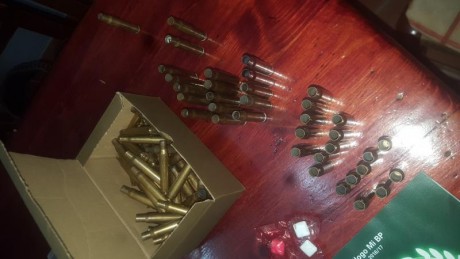 Vendo o cambio vainas 
30-06 94vainas 1 disparo (57norma 19sellierbellot 18winchester) 25e
762x54r 35 10