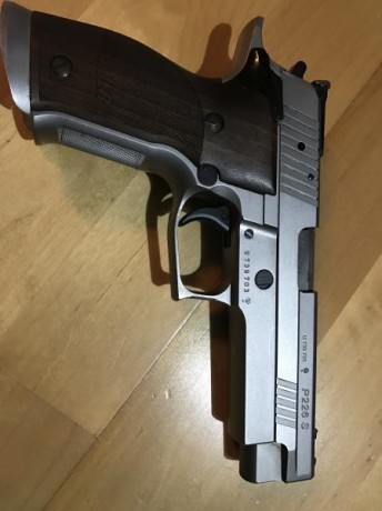 Pongo a la venta la sig sauer el modelo p226 x five , el arma esta impecable , porque yo no he tirado 30