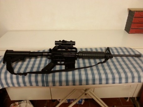 Se vende Carabina Adler Italy Modelo JAGÜER AP 74 del 22 LR.

VENDIDA 02