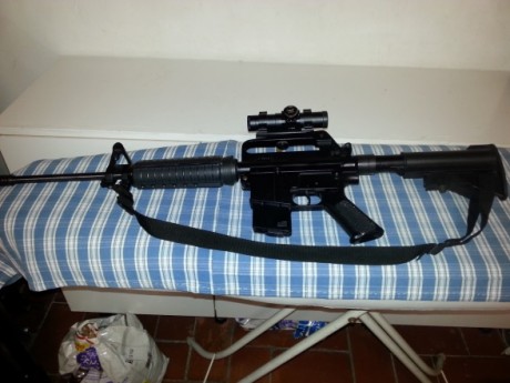 Se vende Carabina Adler Italy Modelo JAGÜER AP 74 del 22 LR.

VENDIDA 12