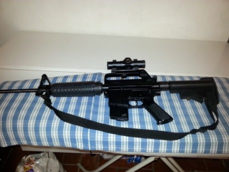 Se vende Carabina Adler Italy Modelo JAGÜER AP 74 del 22 LR.

VENDIDA 11