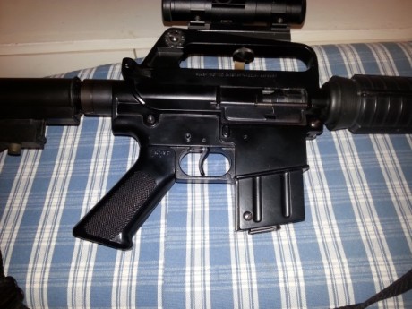 Se vende Carabina Adler Italy Modelo JAGÜER AP 74 del 22 LR.

VENDIDA 21