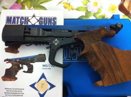 Buenos días,vendo Match gun calibre 22 en perfecto estado.
Su precio 850 euros gastos de envió incluido 01