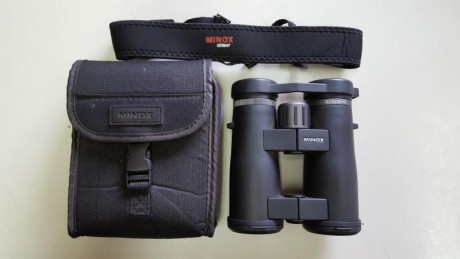Vendo prismáticos Minox BL8x44HD, están como nuevos, no tienen ni dos años, 400€. 02