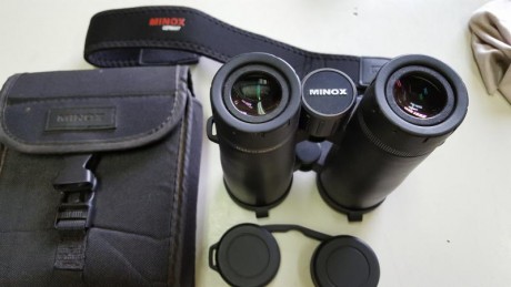 Vendo prismáticos Minox BL8x44HD, están como nuevos, no tienen ni dos años, 400€. 00