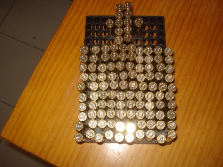 Hola,

Vendidas 112 vainas Cineshot by RWS calibre .308W con un tiro, Tumbler, cuello tratado térmicamente 02