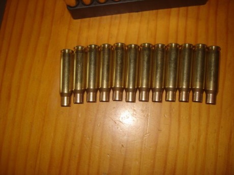 Hola,

Vendidas 112 vainas Cineshot by RWS calibre .308W con un tiro, Tumbler, cuello tratado térmicamente 01