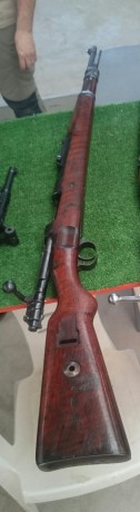 Pues eso foreros, aqui os dejo un par de fotos generales de la ultima joya de mi colección, un k98 con 00