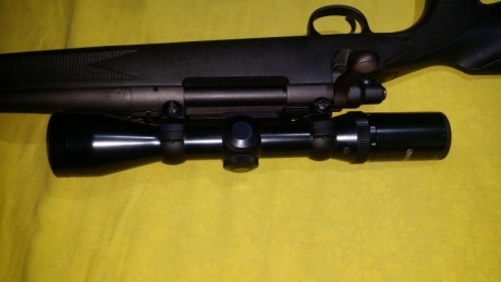vendo visor tasco 1.5-6x44, solo se ha tirado 3 cajas de balas con el, y ya que no lo uso lo pongo a las 12