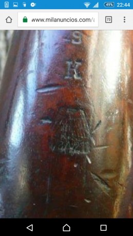 Pues eso foreros, aqui os dejo un par de fotos generales de la ultima joya de mi colección, un k98 con 72