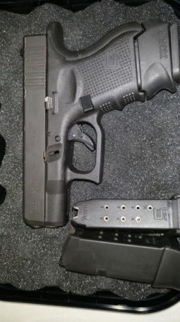 Hola a todos.

Vendo mi GLOCK 26 de 4ª generación.
La compré en noviembre de 2015.
Tiene muy pocos disparos, 00