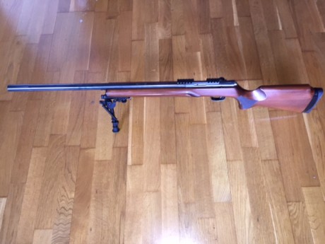 Vendo carabina Anschutz modelo 1517 calibre 17 HMR, incorpora carril weaver especifico para Anschutz, 02