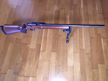 Vendo carabina Anschutz modelo 1517 calibre 17 HMR, incorpora carril weaver especifico para Anschutz, 01