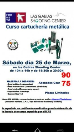 Hola compañeros:
Por medio de este hilo vamos a intentar estar informados de los cursos de recarga que 70