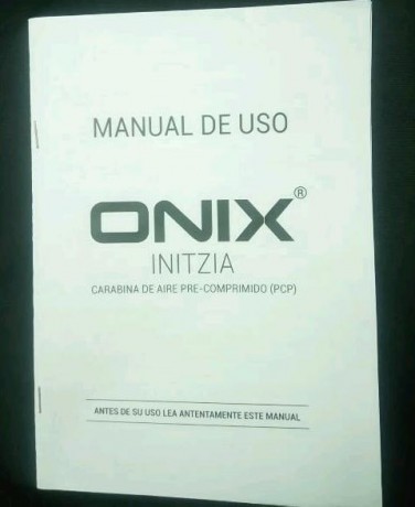 Se vende carabina Pcp Onix Intizia calibre 5,5 ó .22,
Esta con muy poco uso, dos o tres latas a lo máximo.
Cargadores 00