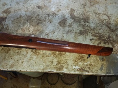 vendo culata deportivizada para un mauser VZ 24, esta impecable, no se ha llegado a usar, sin arañazos, 01