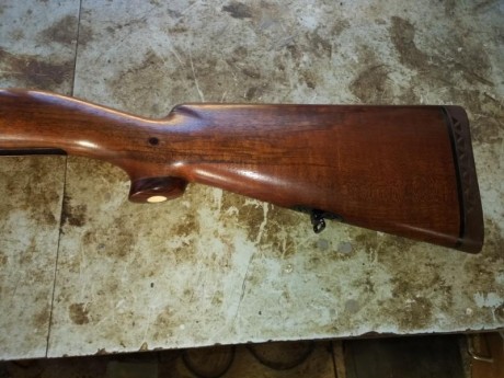 vendo culata deportivizada para un mauser VZ 24, esta impecable, no se ha llegado a usar, sin arañazos, 00