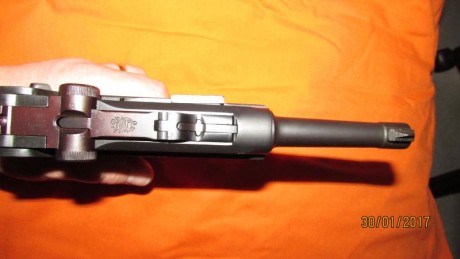 Buenas a todos. Vendo una Luger P08, 1920 frabicada por DWM en 1925. En calibre 7.65 parabellum.Tambien 22