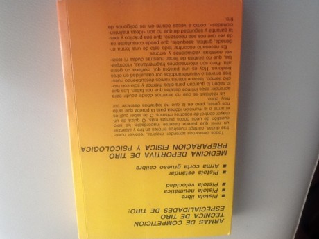 Buenas, vendo el libro Técnicas del Tiro con Pistola del Dr. Jose Ignacio Velasco Montes,
como sabéis 00