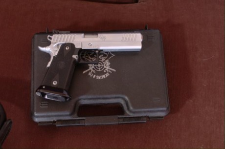 !! -- VENDIDA -- !!

Vendo Pistola STI EDGE del calibre 9mm Para.

La vendo con 4 cargadores, maletín 10