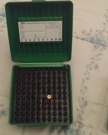 Vendo 200 vainas del 30-06 disparadas una sola vez en sus cajas de plástico incluidas en el precio 50 01