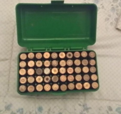 Vendo 200 vainas del 30-06 disparadas una sola vez en sus cajas de plástico incluidas en el precio 50 00