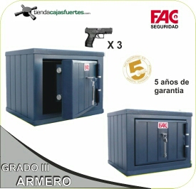 Vendo Armero grado III para 3 armas cortas
Homologado y con toda la documentación
El armero está en Barcelona, 00