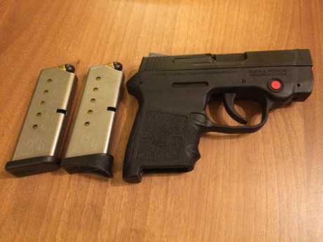 Cambio Pistola SMITH & WESSON M&P BODYGUARD 380 por Glock 26 o Glock 19, solo un año y medio esta 01