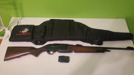 Rifle en buen estado y perfecto funcionamiento, vendo por exceso de armas. Calibre 3006, Funda Winchester 00