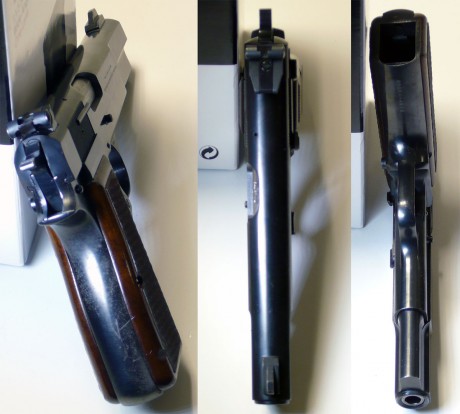 Se vende browning GP 35, viene con un cargador, tiene quitado el seguro de cargador (se puede entregar 12