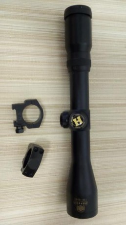 Hola.
En venta,visor Hakko Superb 1,5-6X42.Tubo de 30 mm y reticula tipo 4A.Regulacion de dioptrias en 00