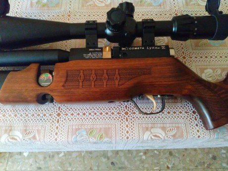 Vendo esta carabina PCP comprada en julio del 2015, aún se encuentra en garantía, con los siguientes accesorios 11