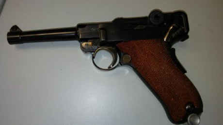 Iniciaremos con una artilleria Erfurt 1914, para continuar con una Mauser Original 4 pulgadas fabricada 161